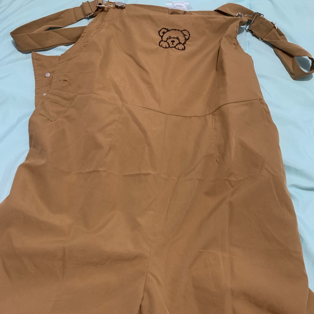 Brown bear overalls